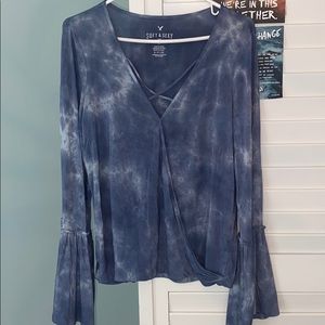 ✨4 for $25✨ American Eagle Fanned Sleeve T